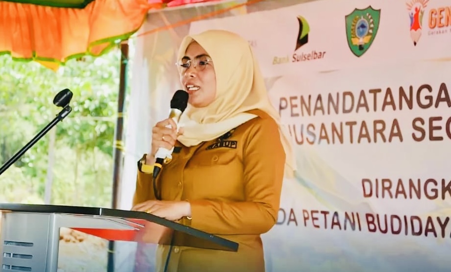 Plt. Bupati Memulai Sosialisasi Edukasi Keuangan Petani Cavendish di Maros