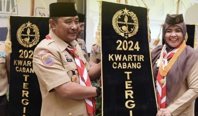 Wakil Bupati Maros, Hj. Suhartina Bohari, S.E, menghadiri Musyawarah Daerah Gerakan Pramuka Sulawesi Selatan (Sulsel) IX pada Sabtu, 27 Januari 2024. 