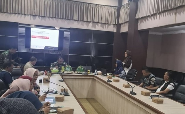 Sekda Maros Memimpin Rapat Koordinasi Tim Pengendalian Inflasi Daerah