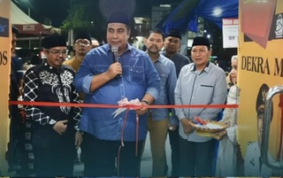 Bupati Maros Membuka Bazaar Ramadhan dan Festival UMKM
