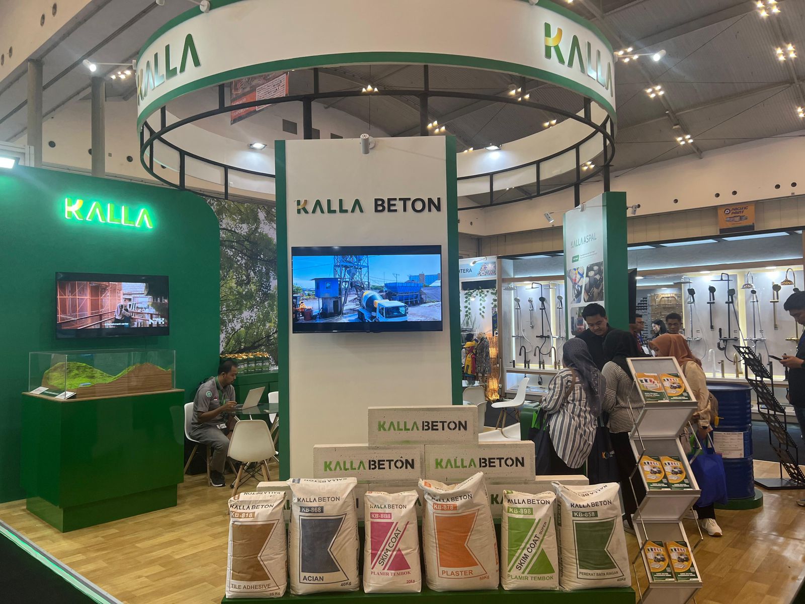 Kalla Construction Meriahkan Pameran Konstruksi Indonesia di Tanggerang