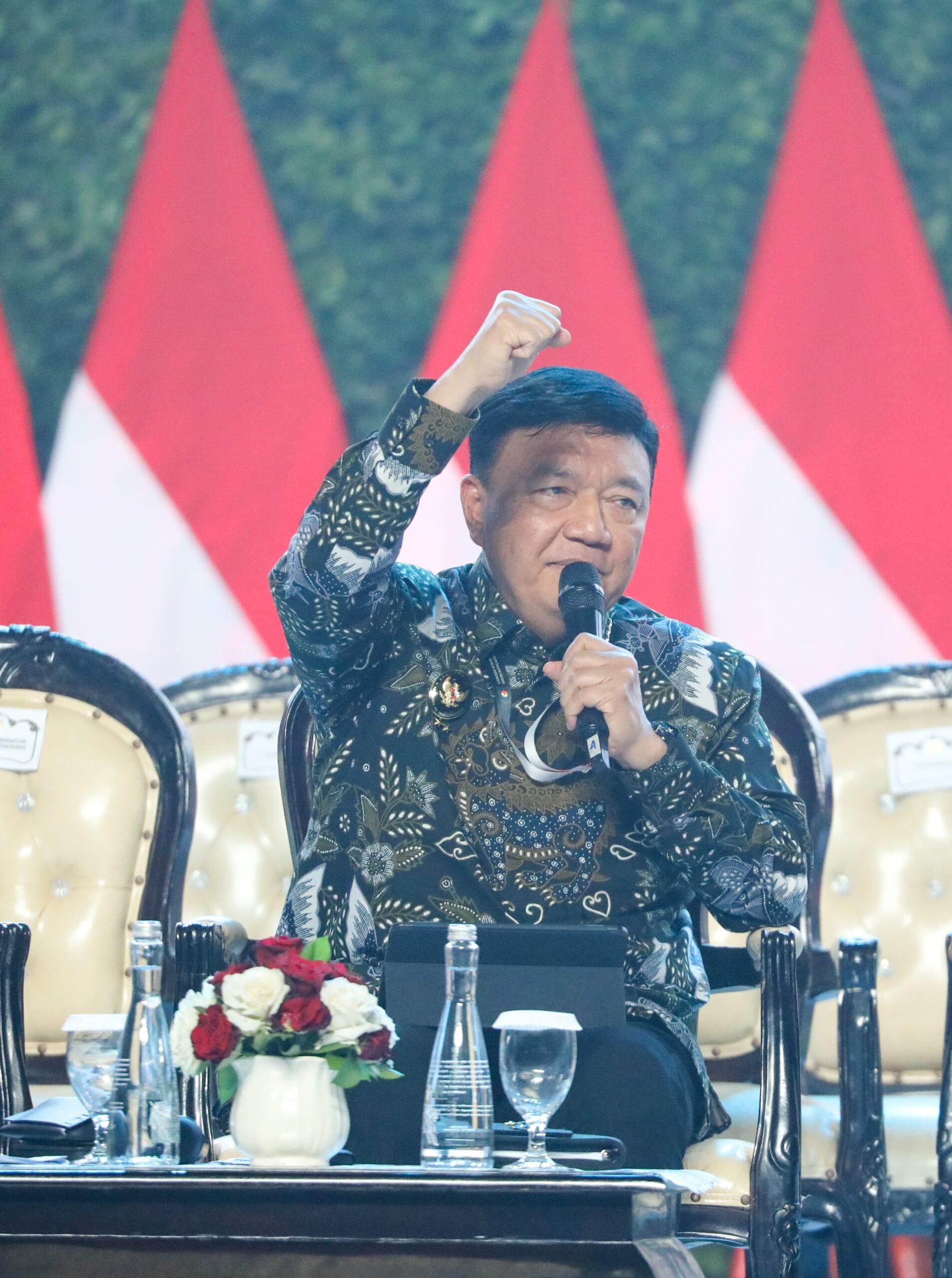 Menko Polkam Budi Gunawan Saat Rakornas Penyelenggaraan Pemerintah Daerah