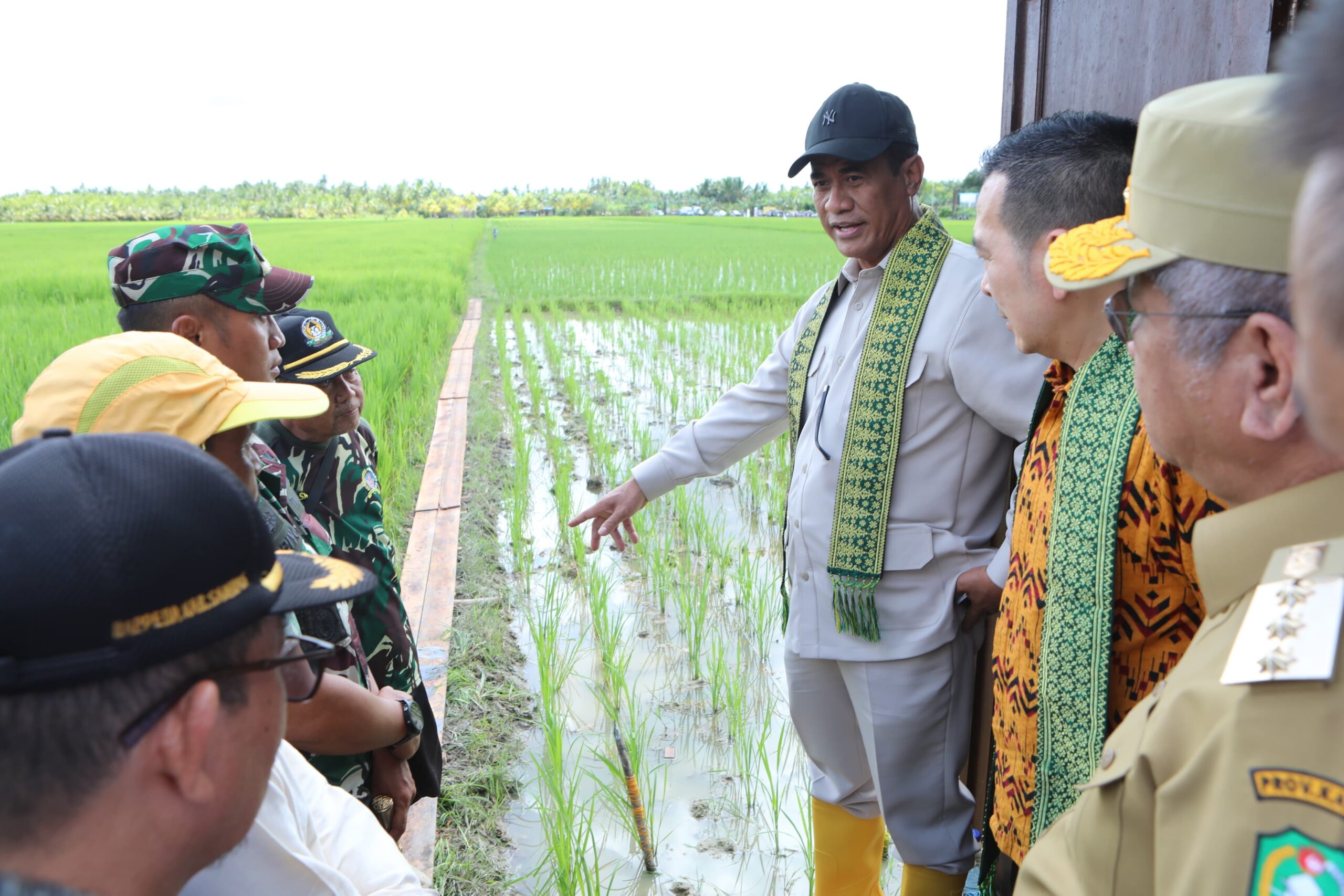Mentan Jelajahi 3 Provinsi dalam 1 Hari Demi Swasembada Pangan