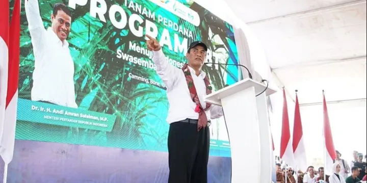 Menteri Pertanian Andi Amran Sulaiman