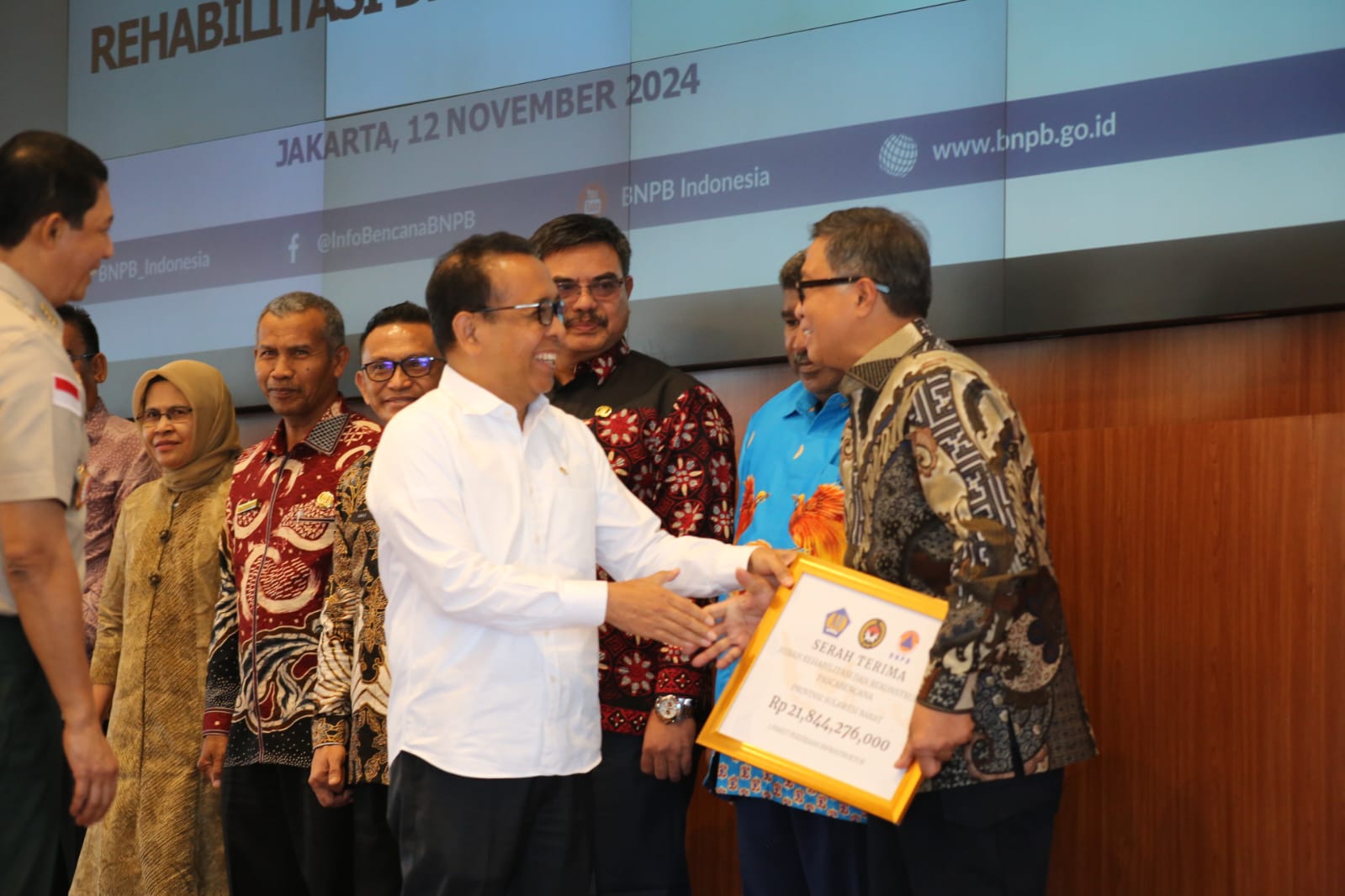 Pemprov Sulbar Terima Dana Hibah Rehabilitasi Infrastruktur Terdampak Pasca Bencana