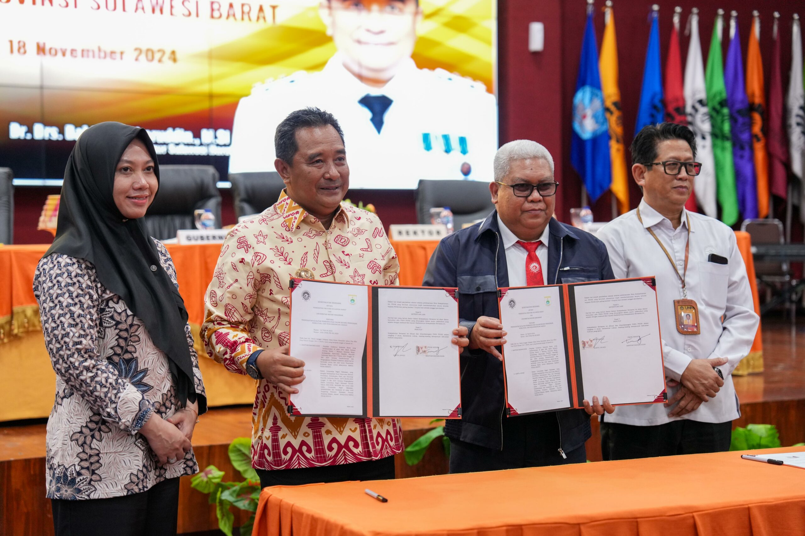 Pemprov Sulbar dan UNM Kerjasama Jalankan Program Pengabdian untuk Masyarakat dan Pendidikan Vokasi