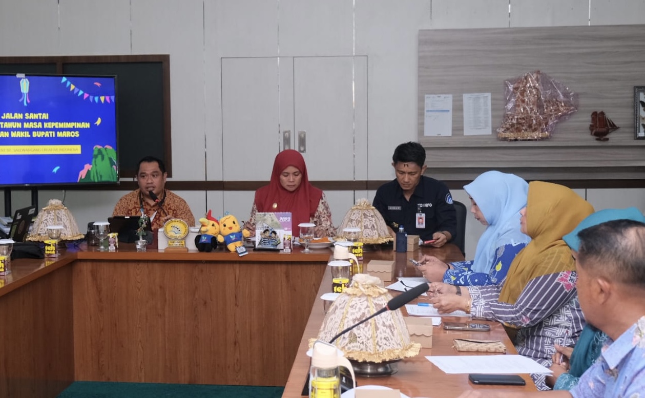 Peringati Dua Tahun Hati Kita Keren, Pemkab Maros Gelar Event Jalan Santai