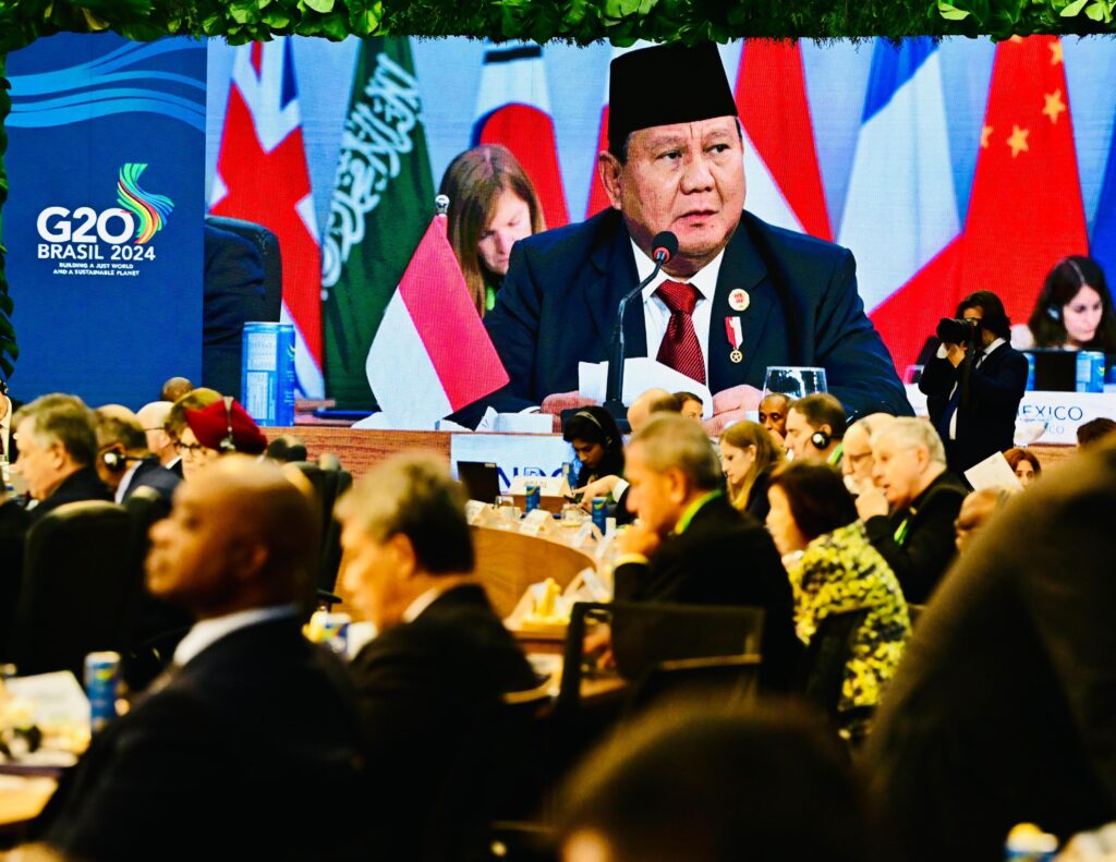 Prabowo Ungkit Masalah Kelaparan dan Makan Bergizi Gratis dalam KTT G20 di Brasil