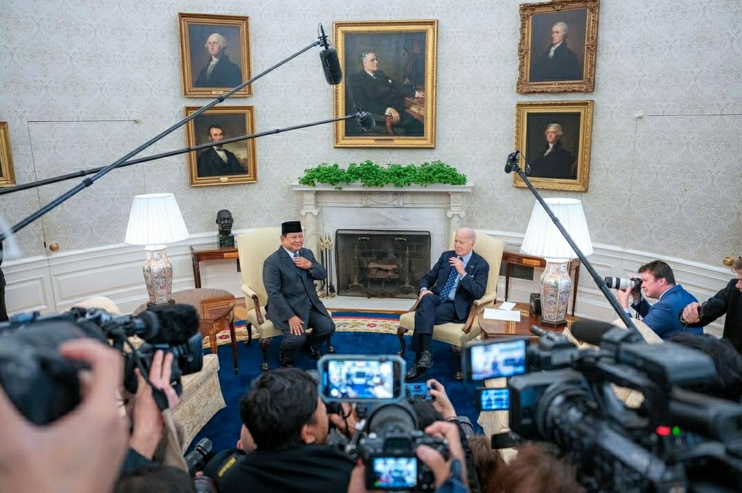 Presiden Prabowo Bertemu Biden, Bahas Situasi di Gaza hingga Laut China Selatan