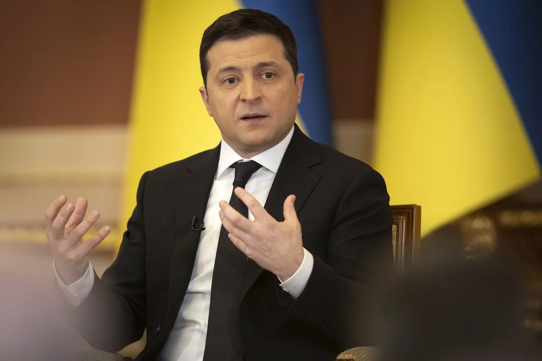 Presiden Ukraina Volodymyr Zelenskyy
