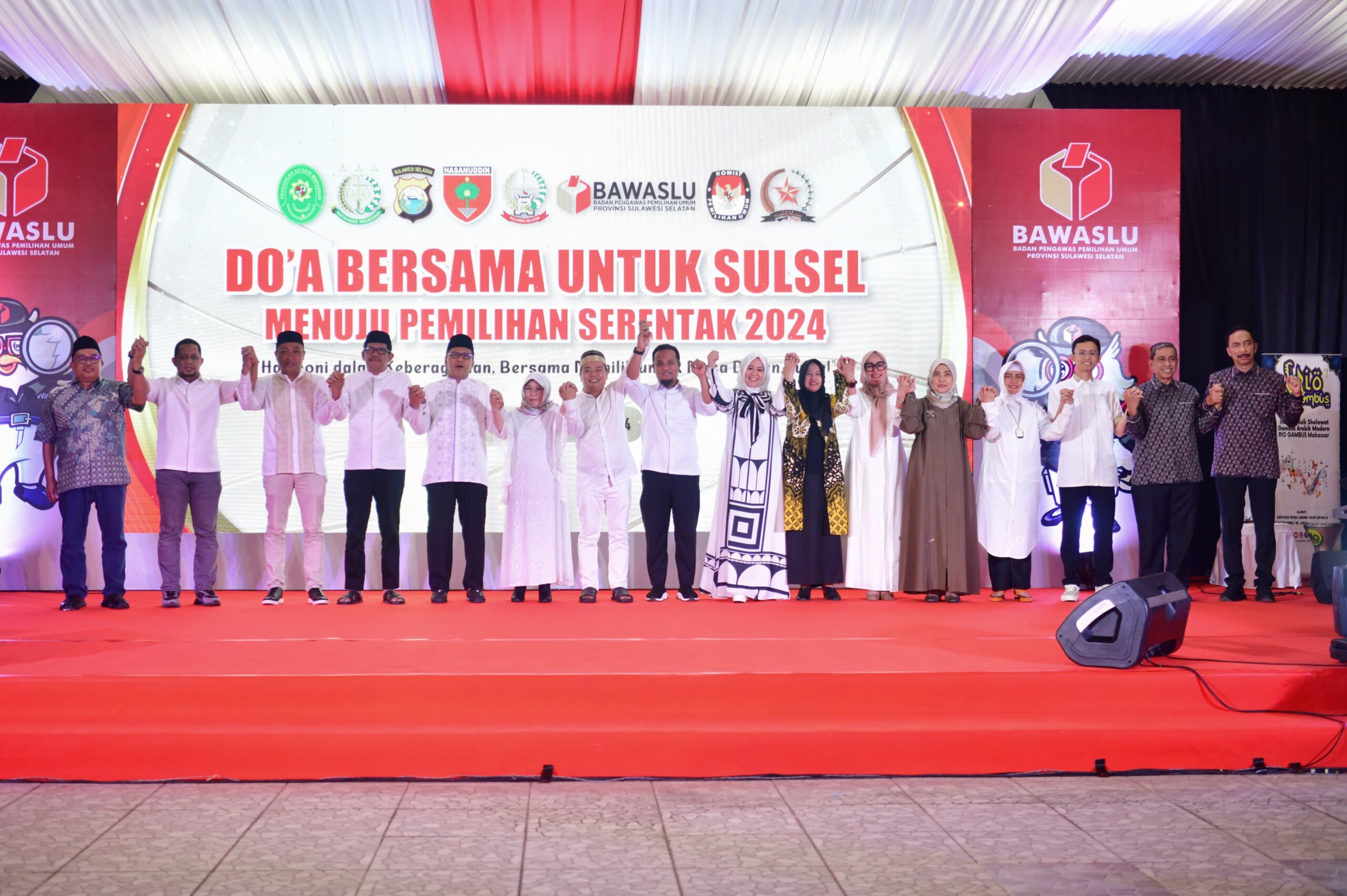 Prof Zudan dan Paslon Pilkada Gelar Doa Bersama Lintas Agama untuk Pilkada Damai