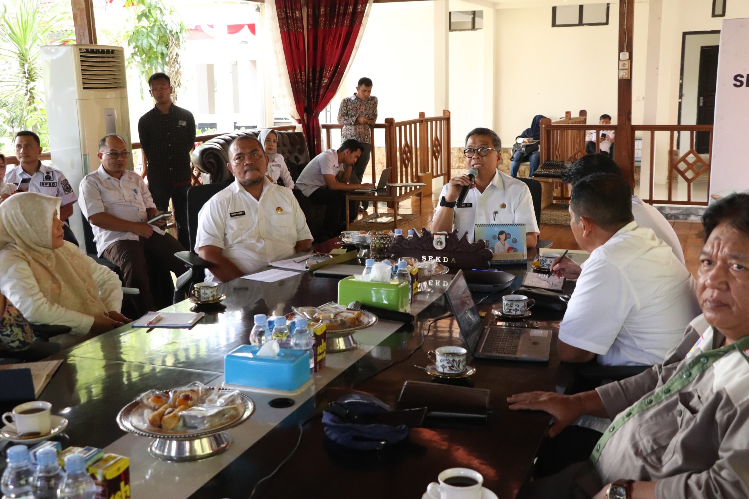 Sekprov Sulbar Pimpin Rapat Kesiapsiagaan dan Mitigasi Hadapi Isu Megathrust dan Hidrometereologi