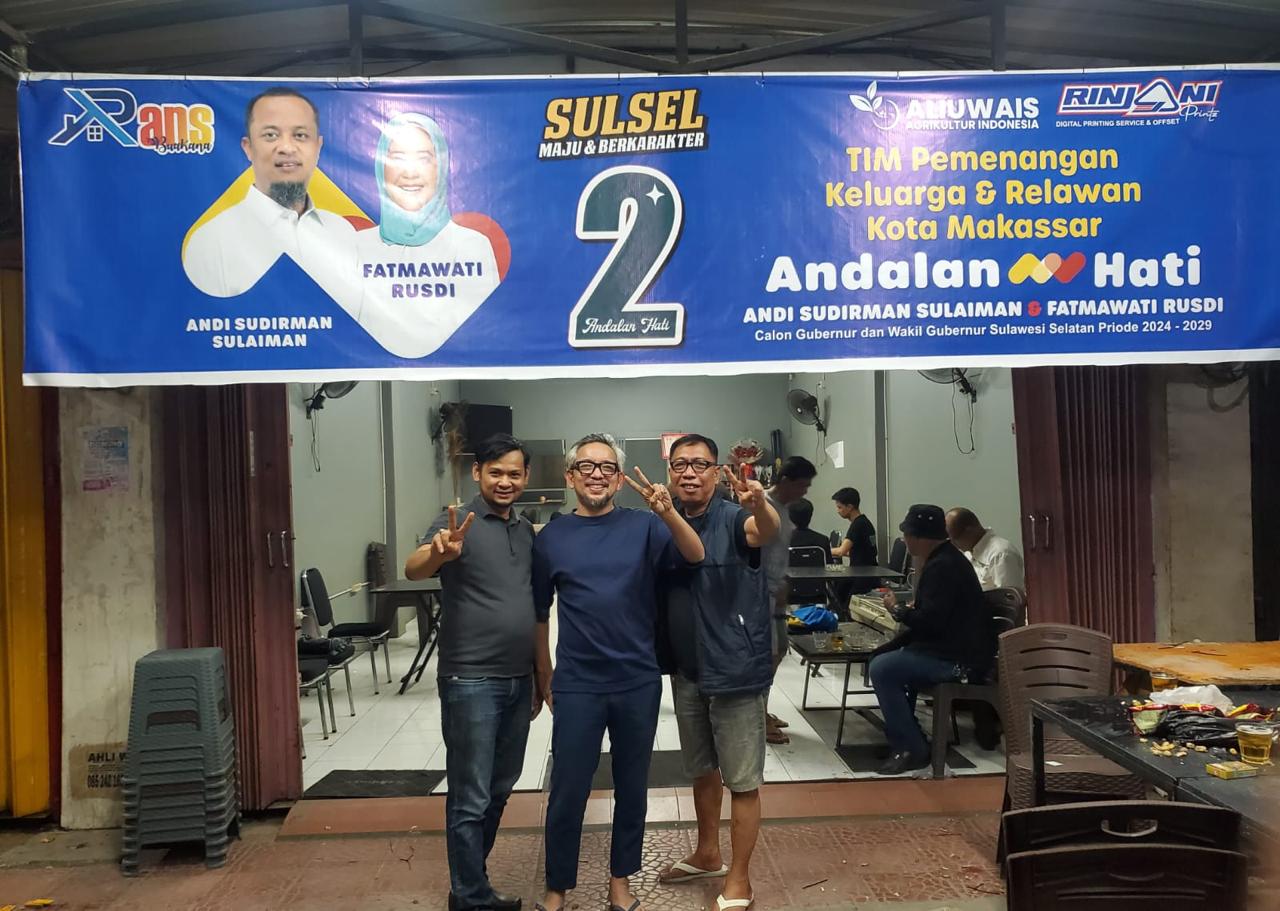 Tim Pemenangan Keluarga & Relawan Kota Makassar Andalan Hati