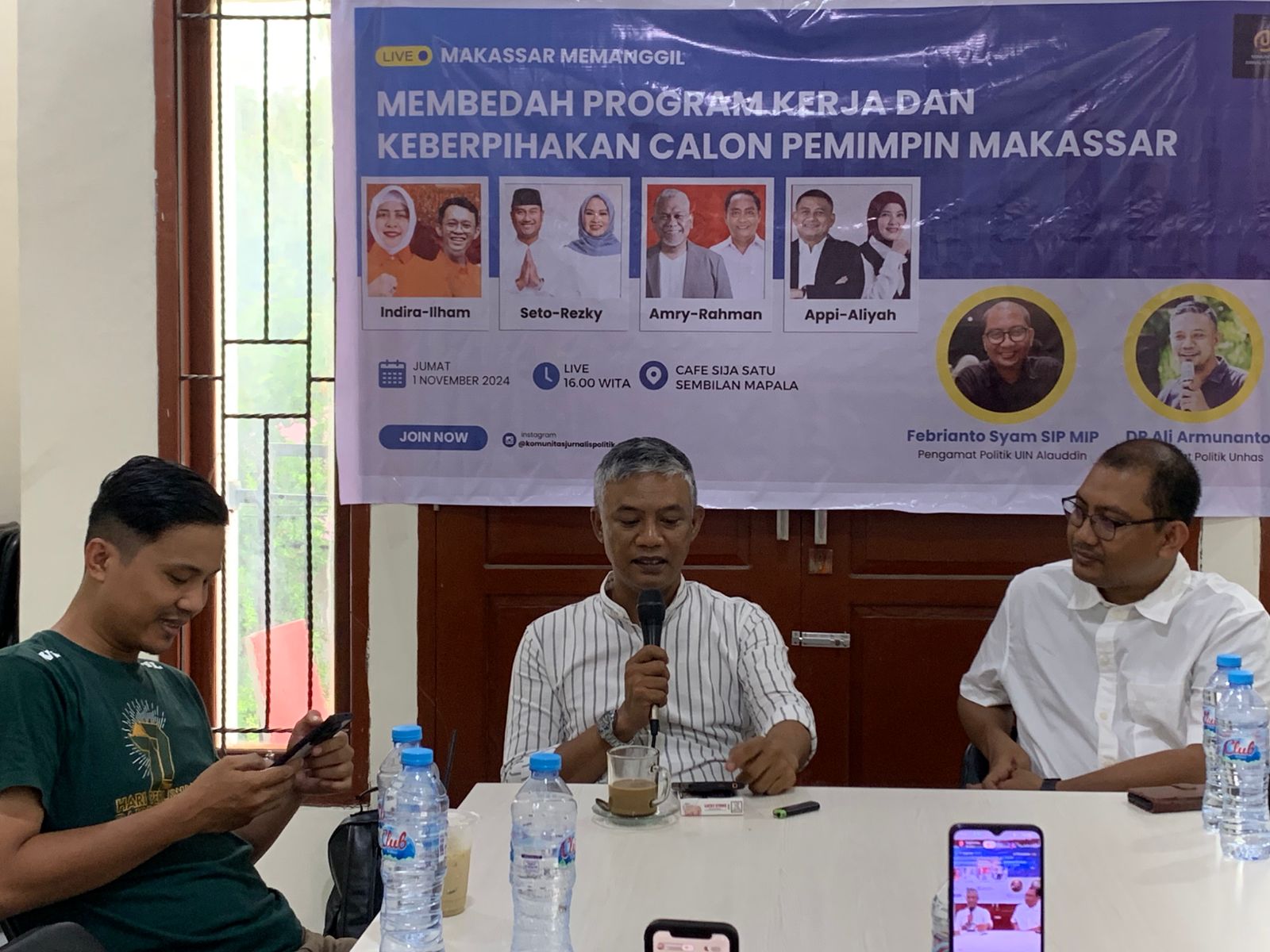 Akademisi Soroti Visi Misi Paslon Pilwalkot Makassar: Masyarakat Butuh Penjelasan Sederhana