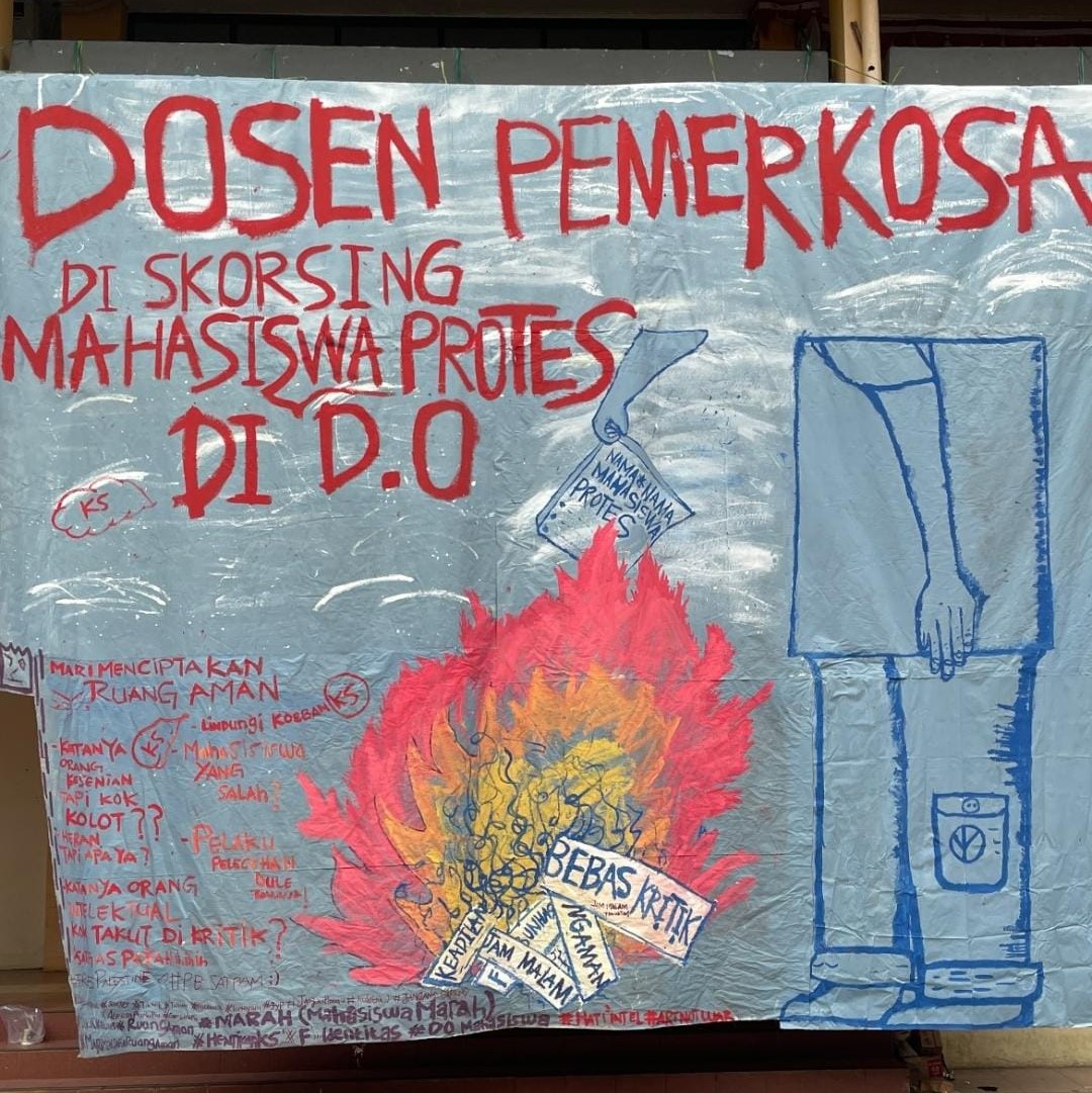 Polisi Amankan 32 Mahasiswa Unhas Buntut Pembakaran Gedung FIB