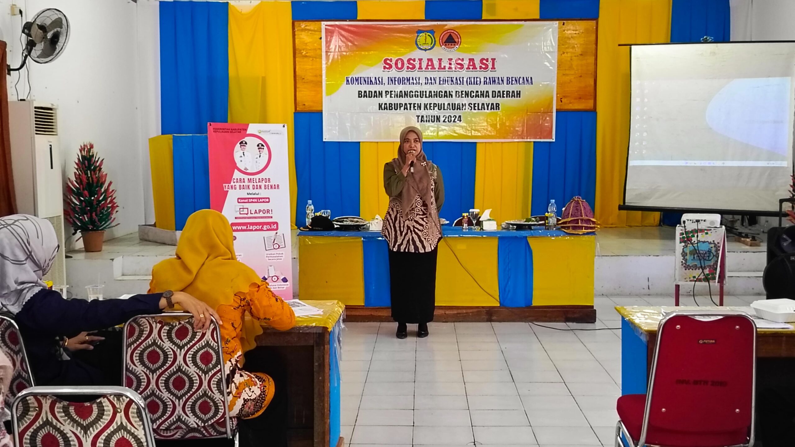 Diskominfo SP Selayar Gandeng USAID untuk Sosialisasi SP4N Lapor Kepada Masyarakat