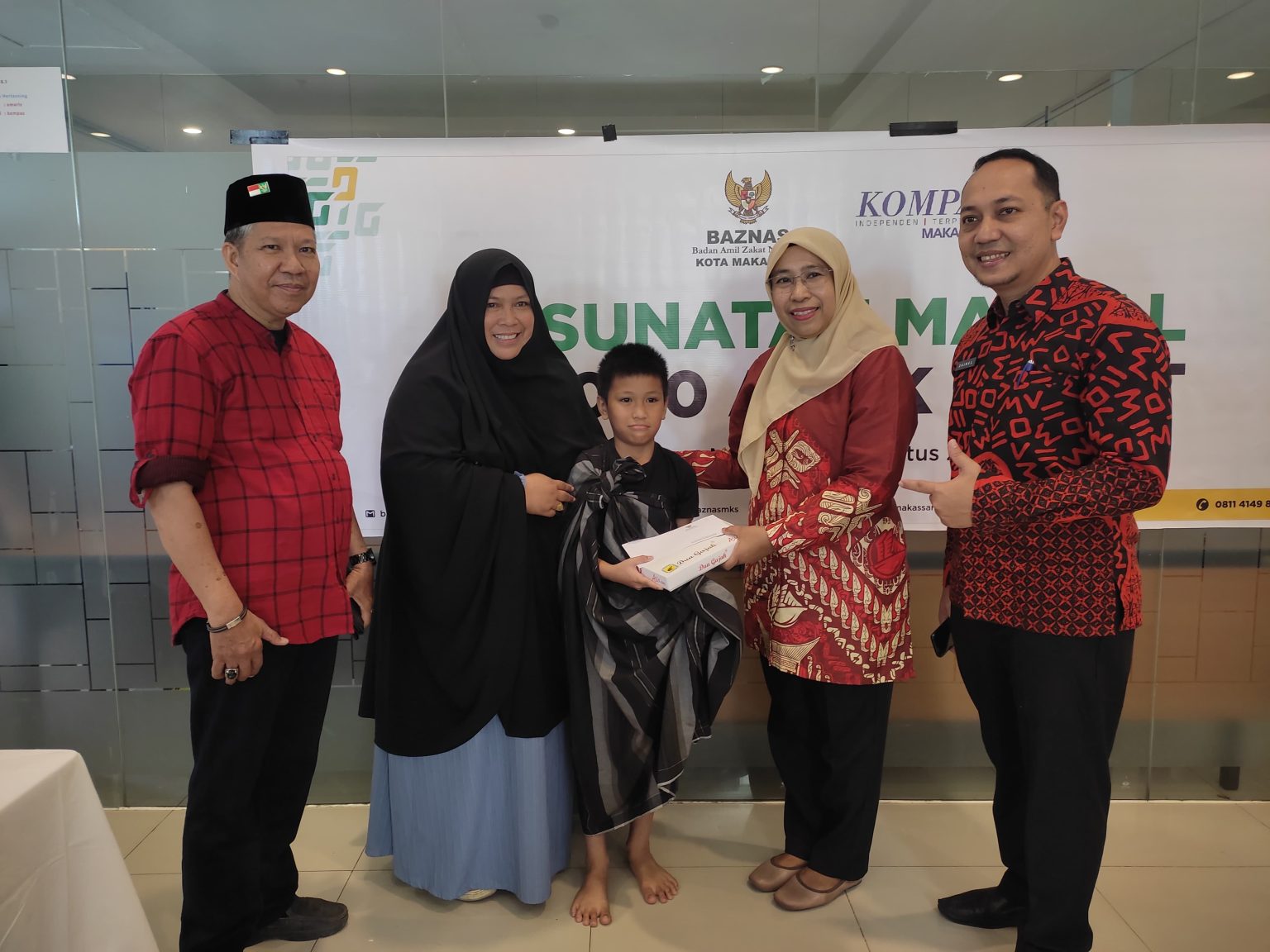 Plt Kadis Kominfo Makassar Tinjau Khitanan Kerja Sama BAZNAS – Kompas TV