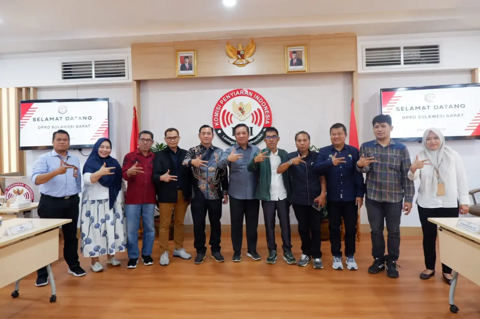 Rencana Matang Seleksi Calon Anggota KPID: Komisi I DPRD Sulbar Berdiskusi dengan KPI Pusat