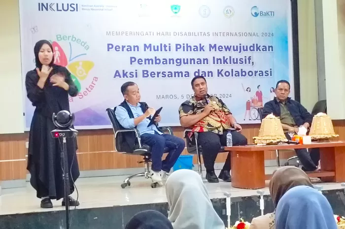 Bupati Maros Dorong Pembangunan Inklusi Untuk Penyandang Disabilitas