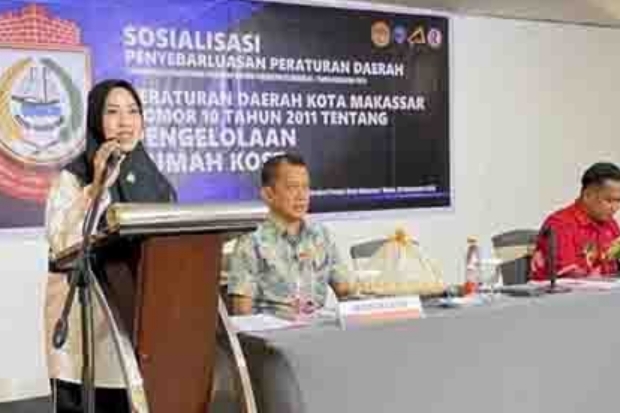 DPRD Makassar Dorong Revisi Perda Pengelolaan Rumah Kost