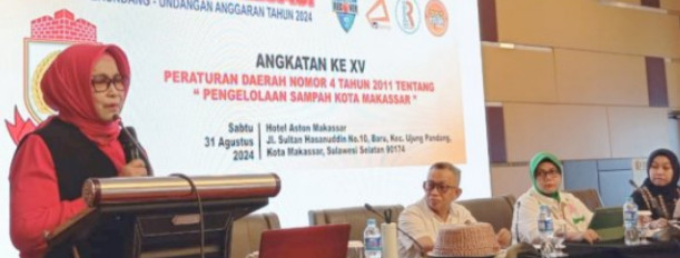 DPRD Makassar Gelar Sosialisasi Perda Pengelolaan Sampah Kota Makassar