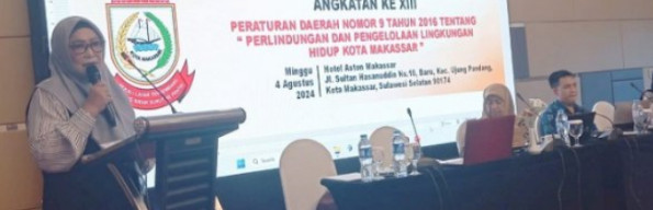 DPRD Makassar Gelar Sosialisasi Perda Perlindungan Lingkungan