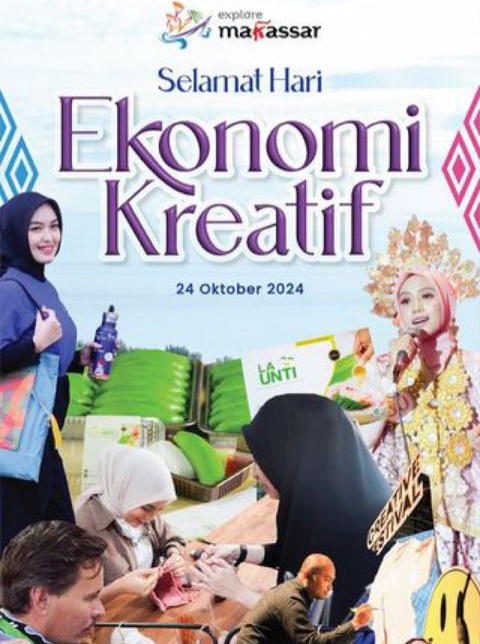 Dispar Makassar Peringati Hari Ekonomi Kreatif Nasional 2024