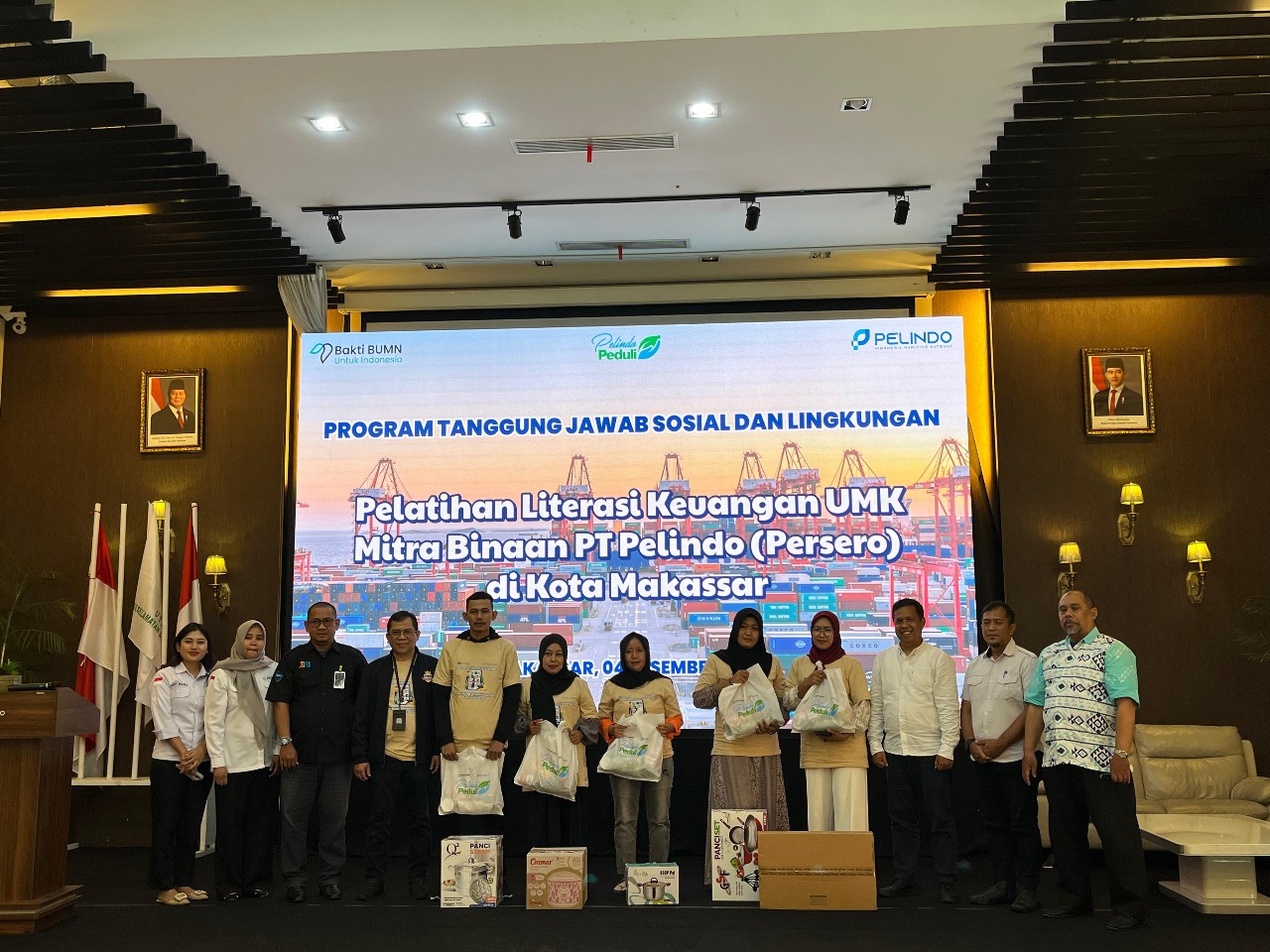 Dukung UMK, Pelindo Regional 4 Gelar Pelatihan Literasi Keuangan