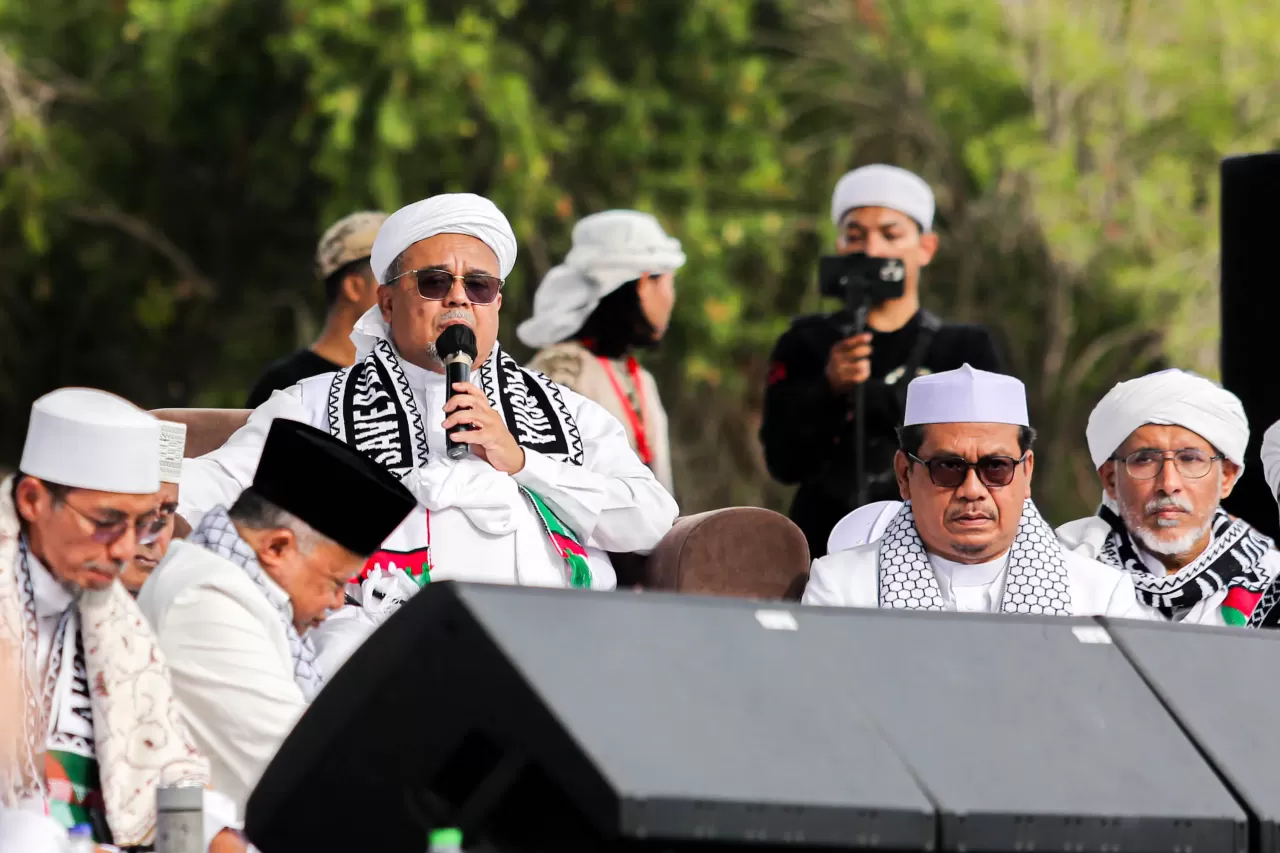 Pesan Habib Rizieq Saat Reuni Akbar 212 : Jangan Mau Kita Diadu Domba