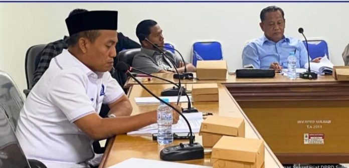 Rapat Tim Panja DPRD Sulbar Bahas Rancangan Peraturan Tatib
