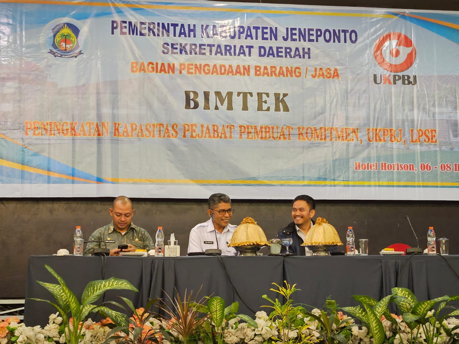 Sekda Jeneponto Buka Bimtek Peningkatan Kapasitas Pelaku Pengadaan Barang dan Jasa