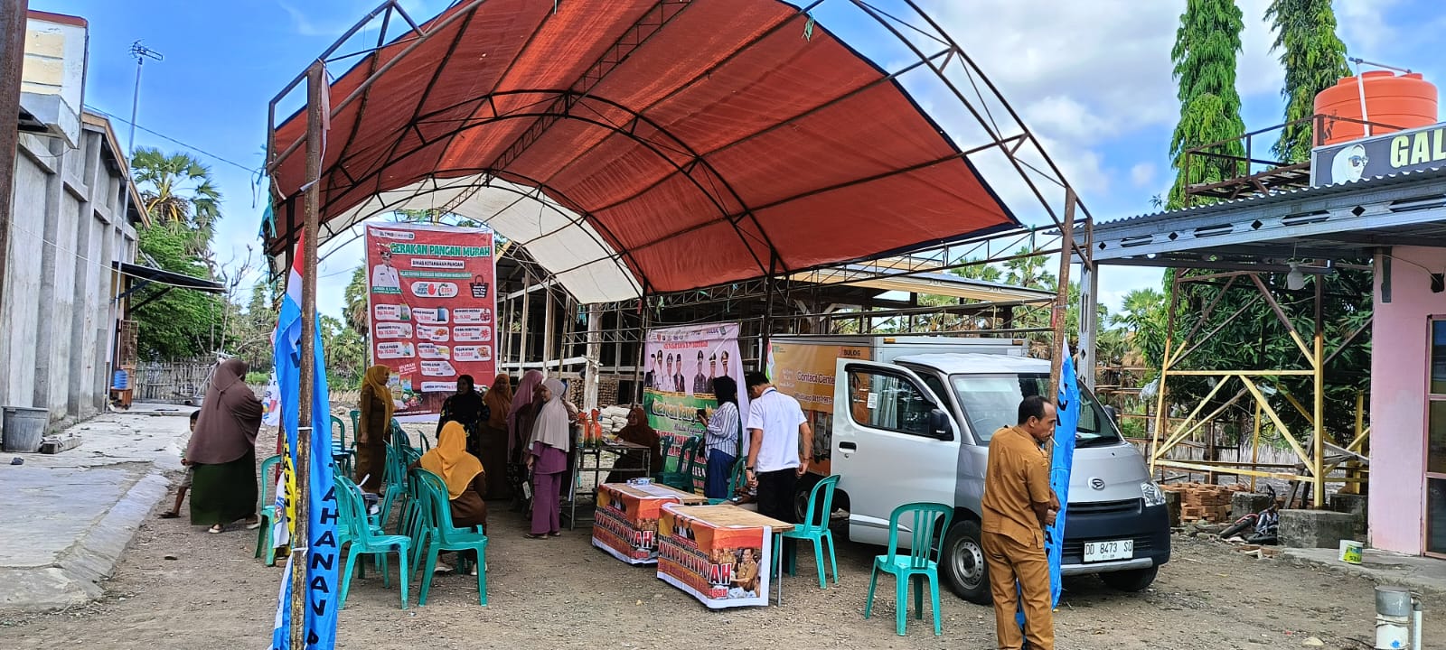 Kembali Tim II Dinas Ketahanan Pangan Gelar GPM di Desa Turatea, Kecamatan Tamalatea