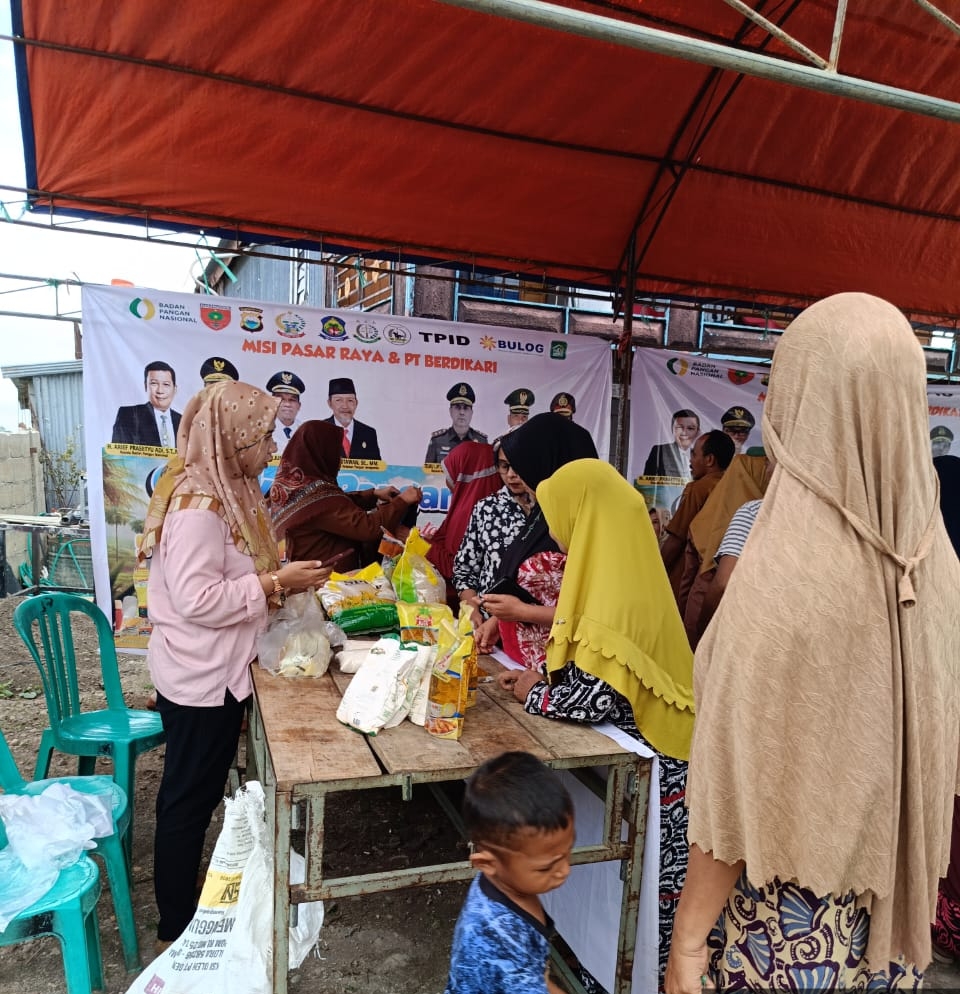 Tekan Harga, Dinas Ketahanan Pangan Gelar GPM di Desa Kayuloe Barat, Kecamatan Turatea