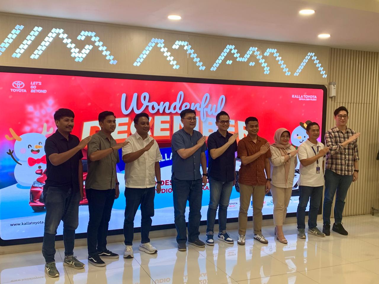 Kalla Toyota Hadirkan Pameran Wonderful December, Kesempatan Beli Mobil Sebelum Harga Naik