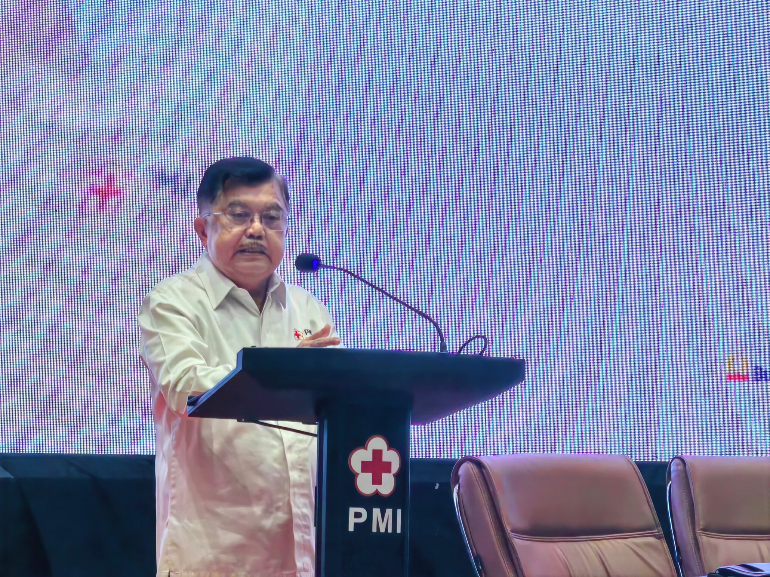 Kembali Jadi Ketua Umum PMI Jusuf Kalla Terpilih Secara Aklamasi