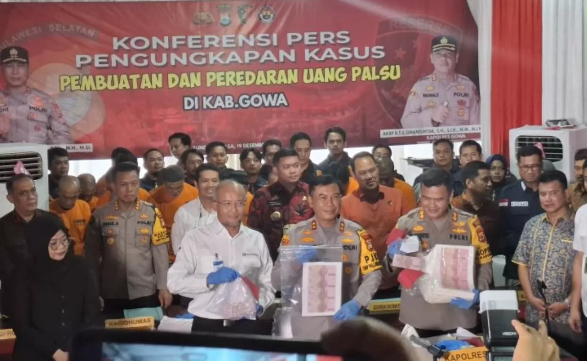 Polisi Sebut Alat-Bahan Baku Cetak Uang Palsu Diduga Impor Dari China
