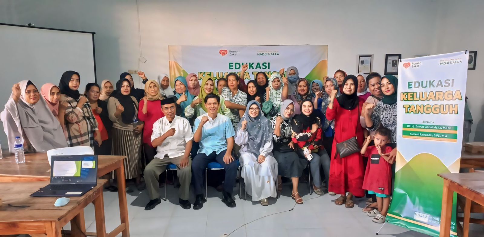 LAZ Hadji Kalla dan Rumah Zakat Tingkatkan Pengetahuan Orangtua Soal Pengasuhan Efektif