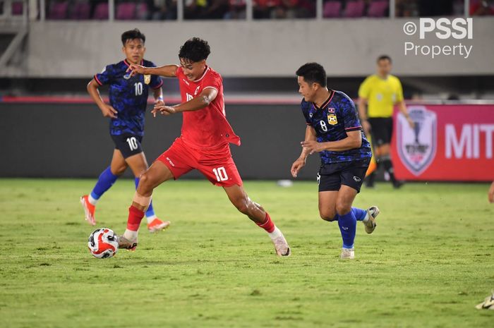 Marcelino Kartu Merah, Timnas Indonesia Ditahan Imbang Laos 3-3