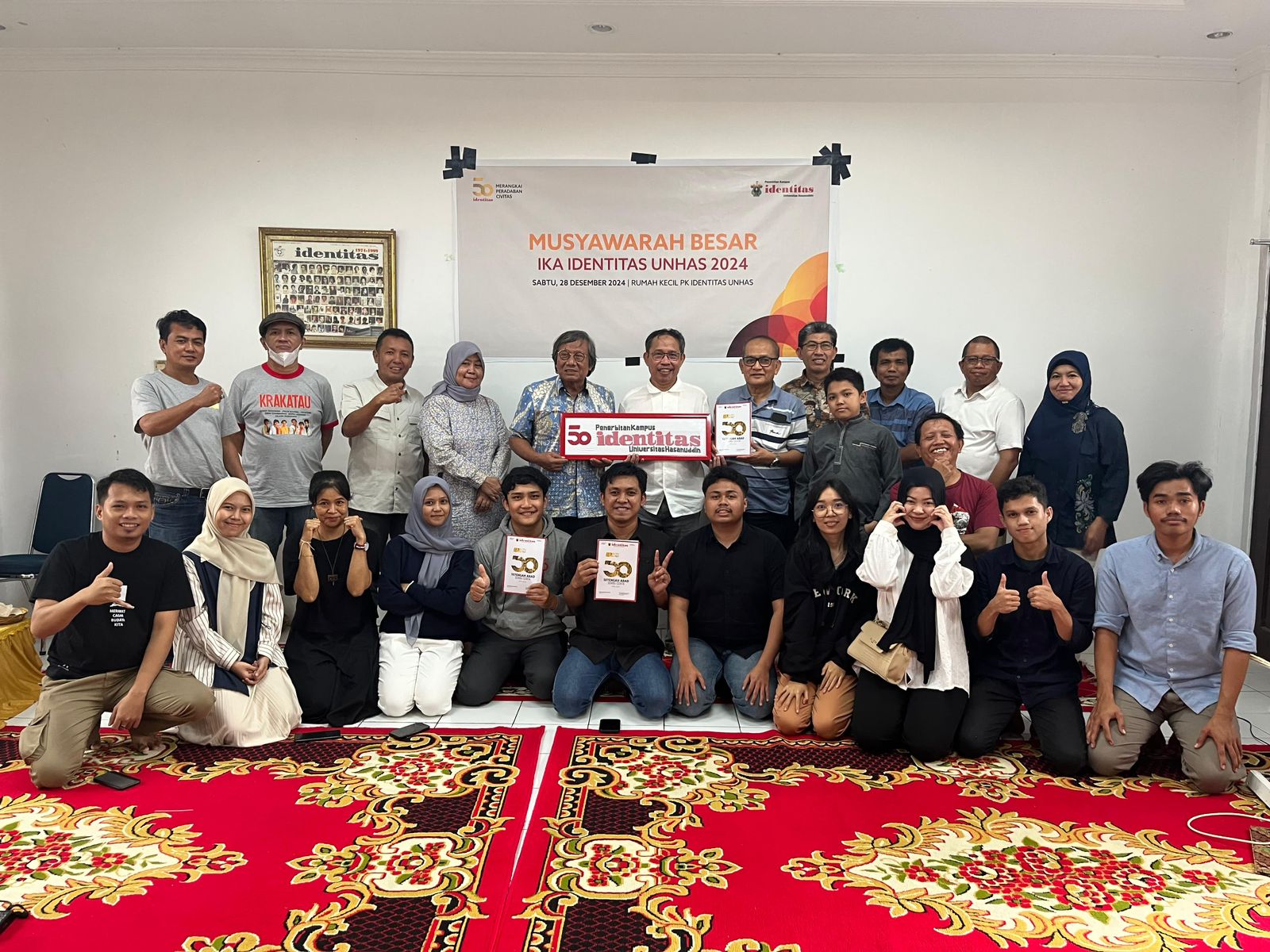 Musyawarah Besar Pemilihan Ketua Ikatan Alumni Surat Kabar Kampus (SKK) Identitas Unhas