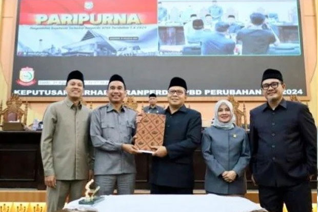 Rapat Paripurna Perubahan Anggaran dan Belanja Daerah (APBD-P) Tahun 2024