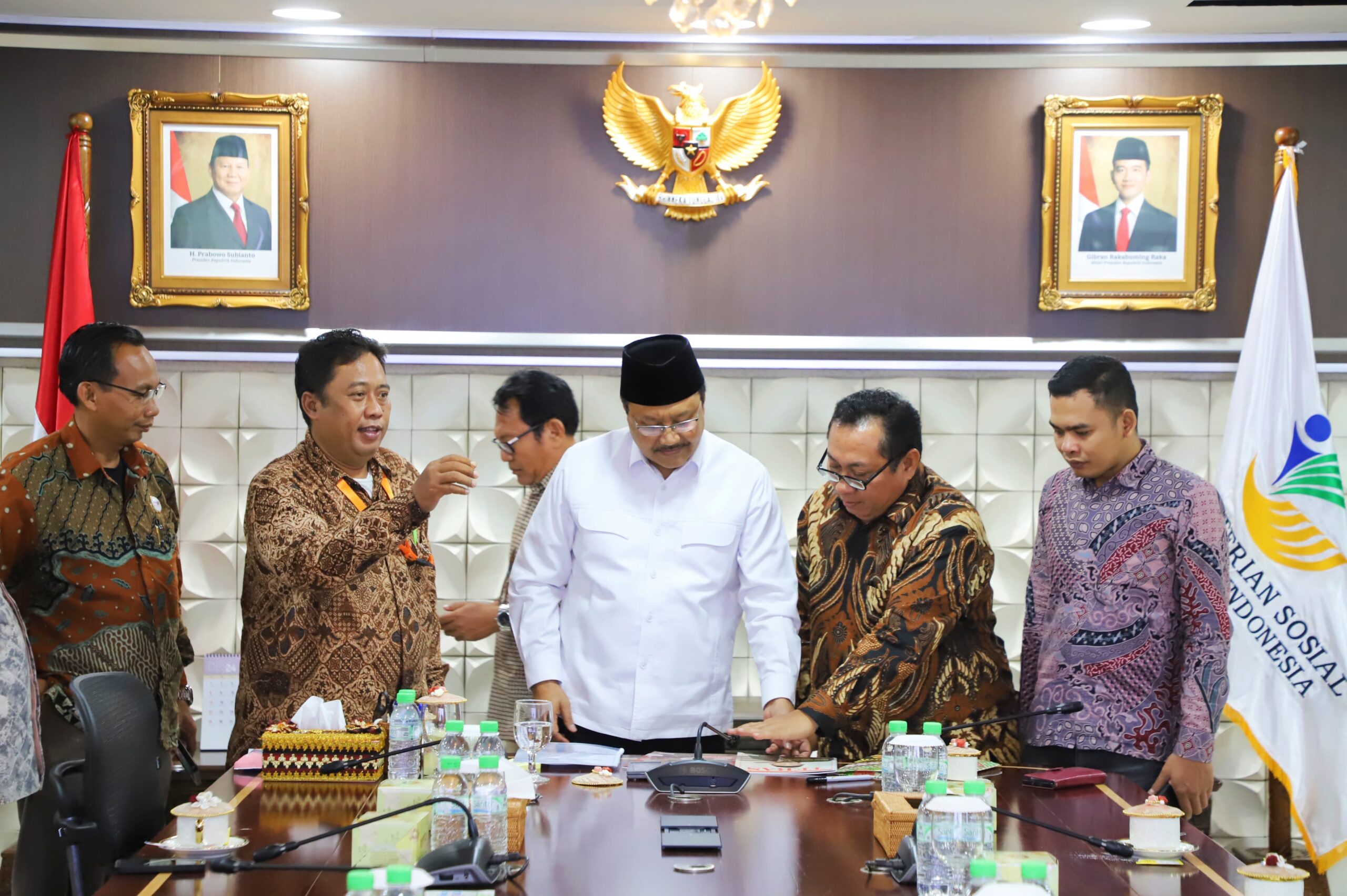 SMSI Pusat Gelar Audiensi dengan Mensos Saifullah Yusuf