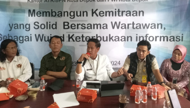 BPN Depok Targetkan 3000 Sertifikat PTSL Pada Tahun 2025