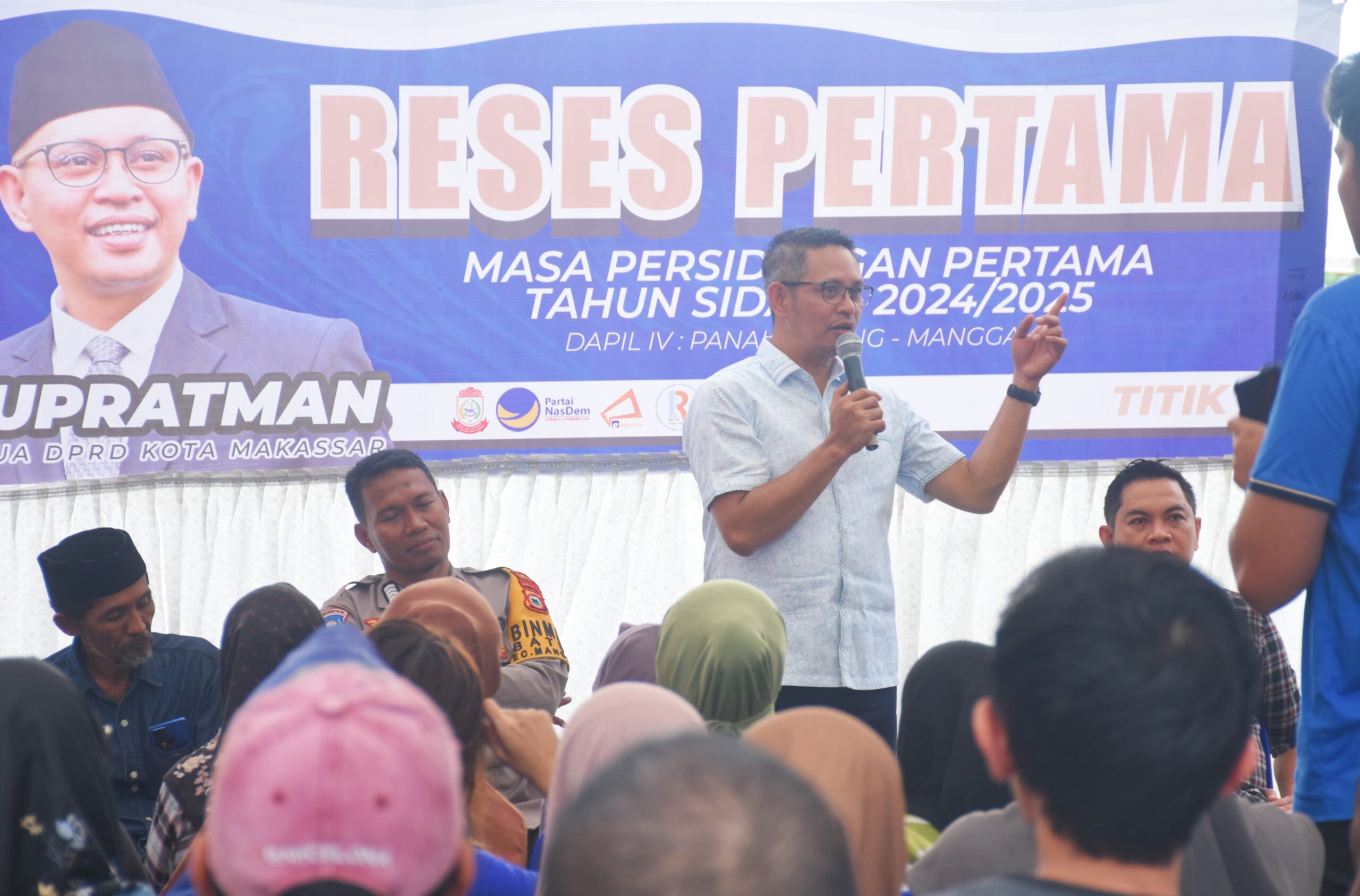 Supratman Sebut Masalah Drainase dan Banjir Paling Dikeluhkan Warga Makassar