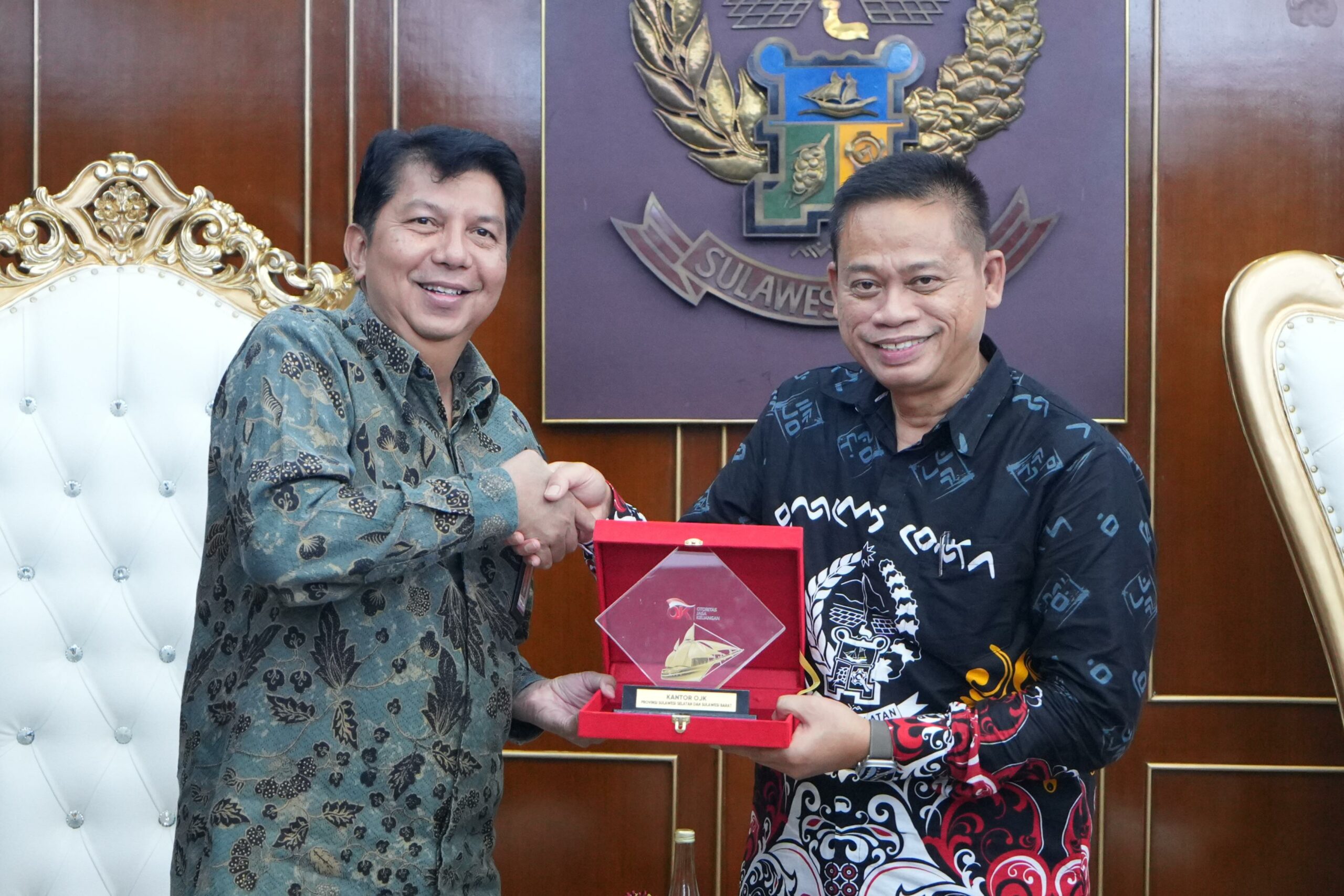 OJK Sulselbar Dukung Upaya Pemprov Sulsel Dorong Swasembada Pangan Lewat KUR