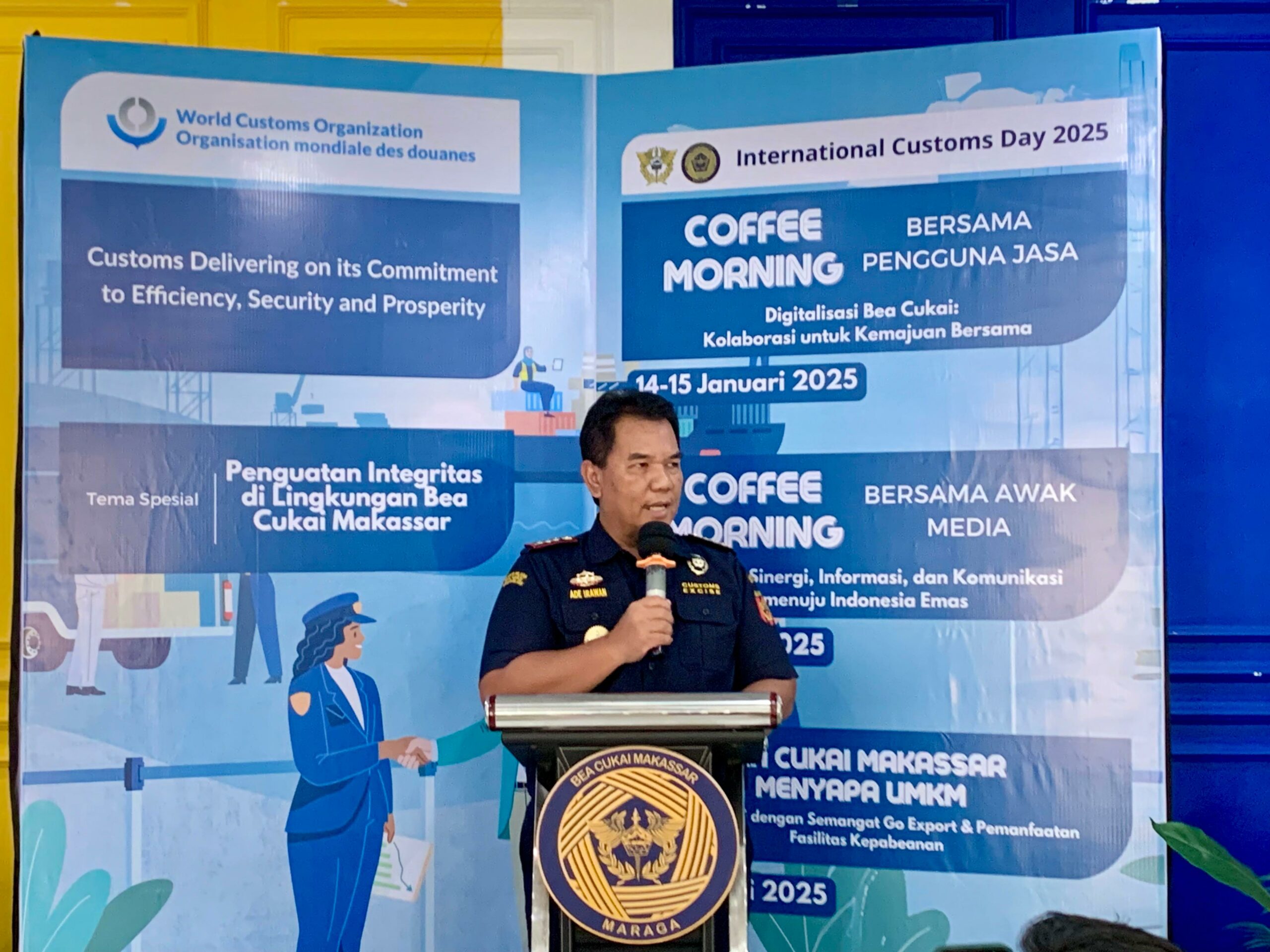 Bea Cukai Makassar Catatkan Penerimaan Lebih dari Target di 2024