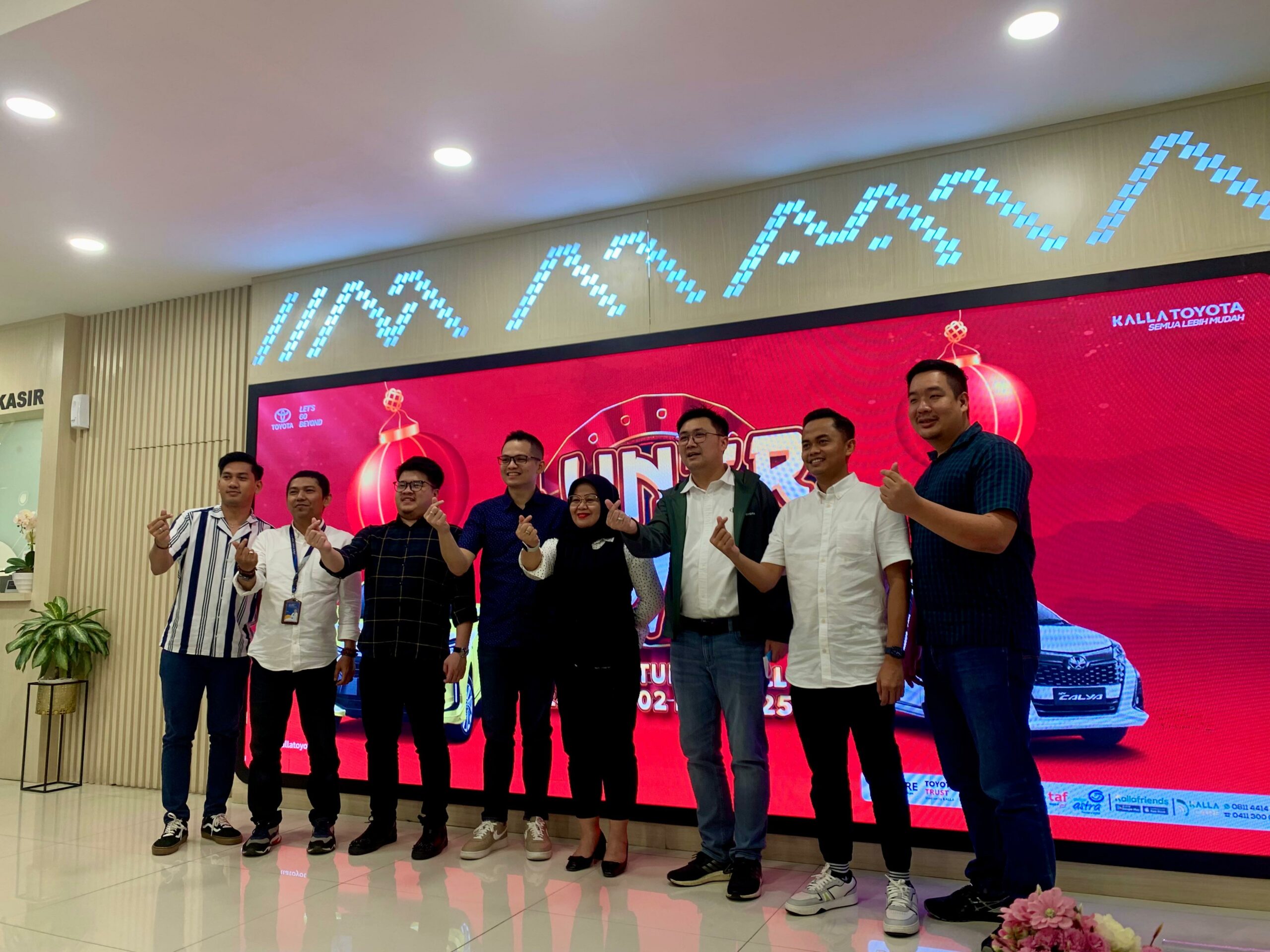 Kalla Toyota Hadirkan Pameran Mobil Lunar Fest di TSM Makassar, Catat Jadwalnya!