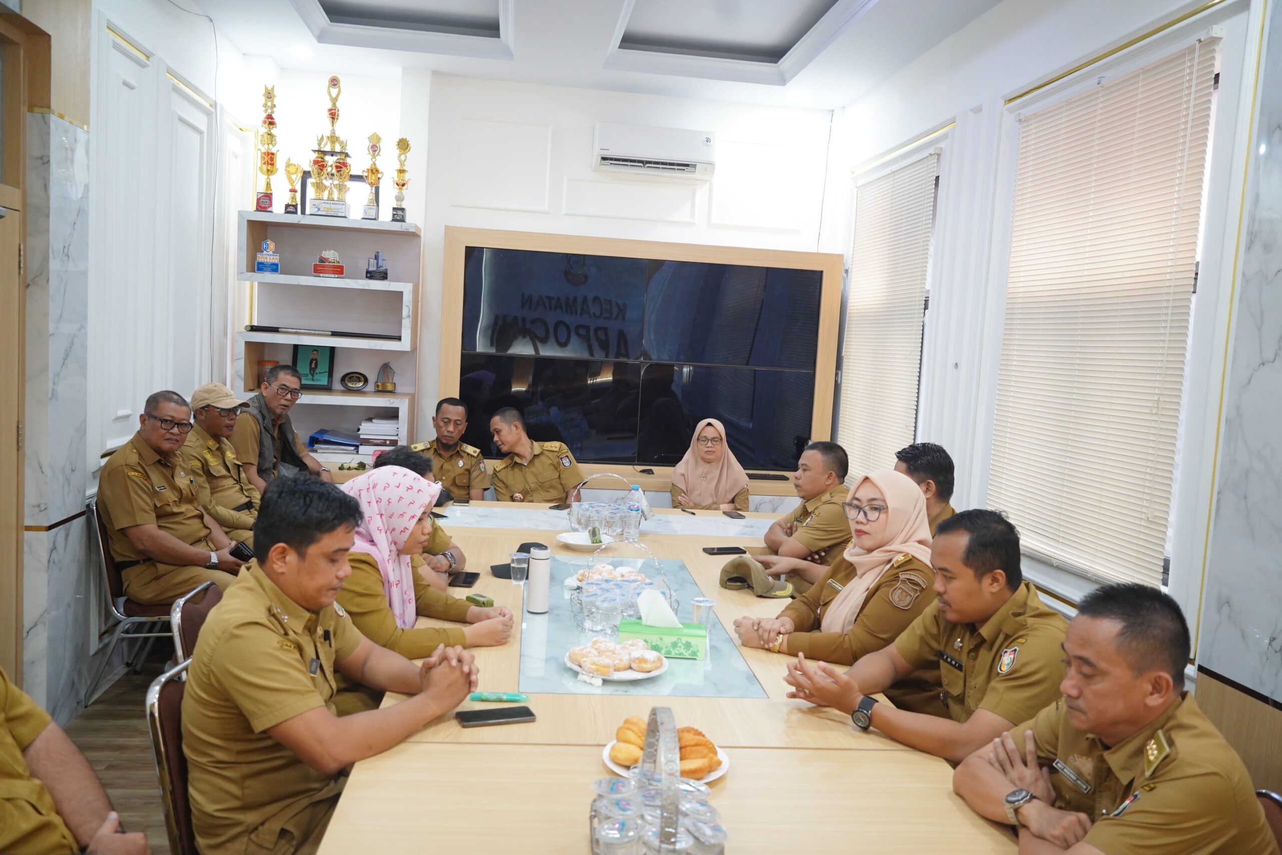 Camat Rappocini Gelar Rakor Perubahan Pengurus Posyandu di Setiap Kelurahan