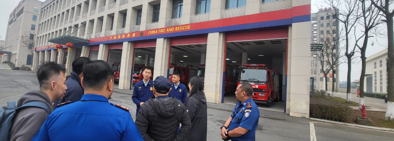 Darkarmat Makassar Berkunjung Ke China Jajaki Kerjasama Teknologi Drone Pemadam Kebakaran