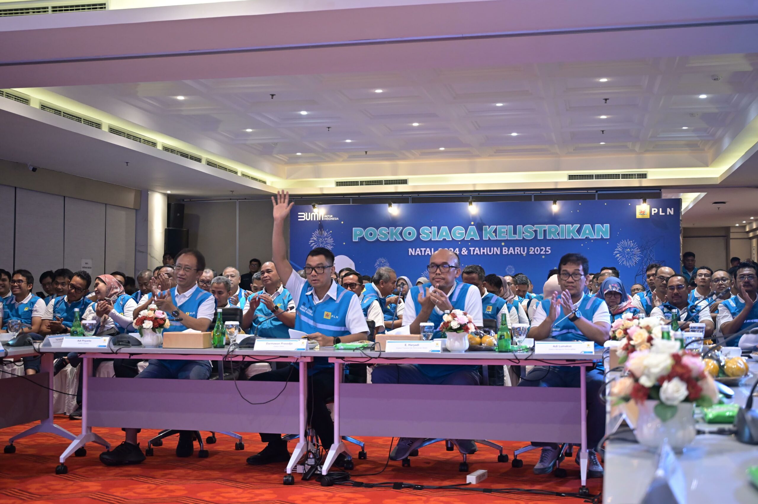 Dirut PLN Darmawan Prasodjo Pimpin Pasokan Listrik Jelang Pergantian Tahun