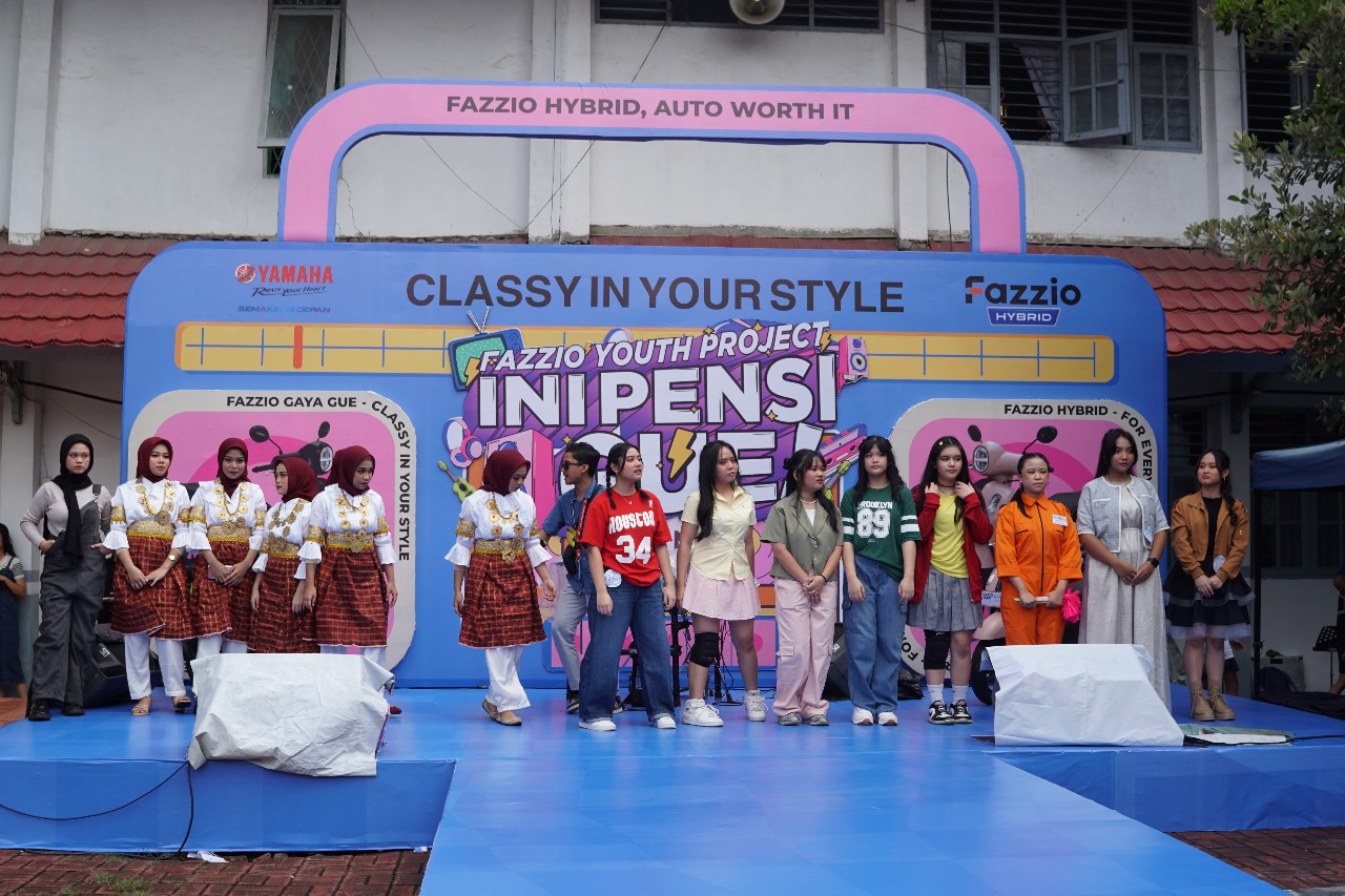 Fazzio Youth Project 'Ini Pensi Gue' Sambangi SMA Negeri 17 Makassar